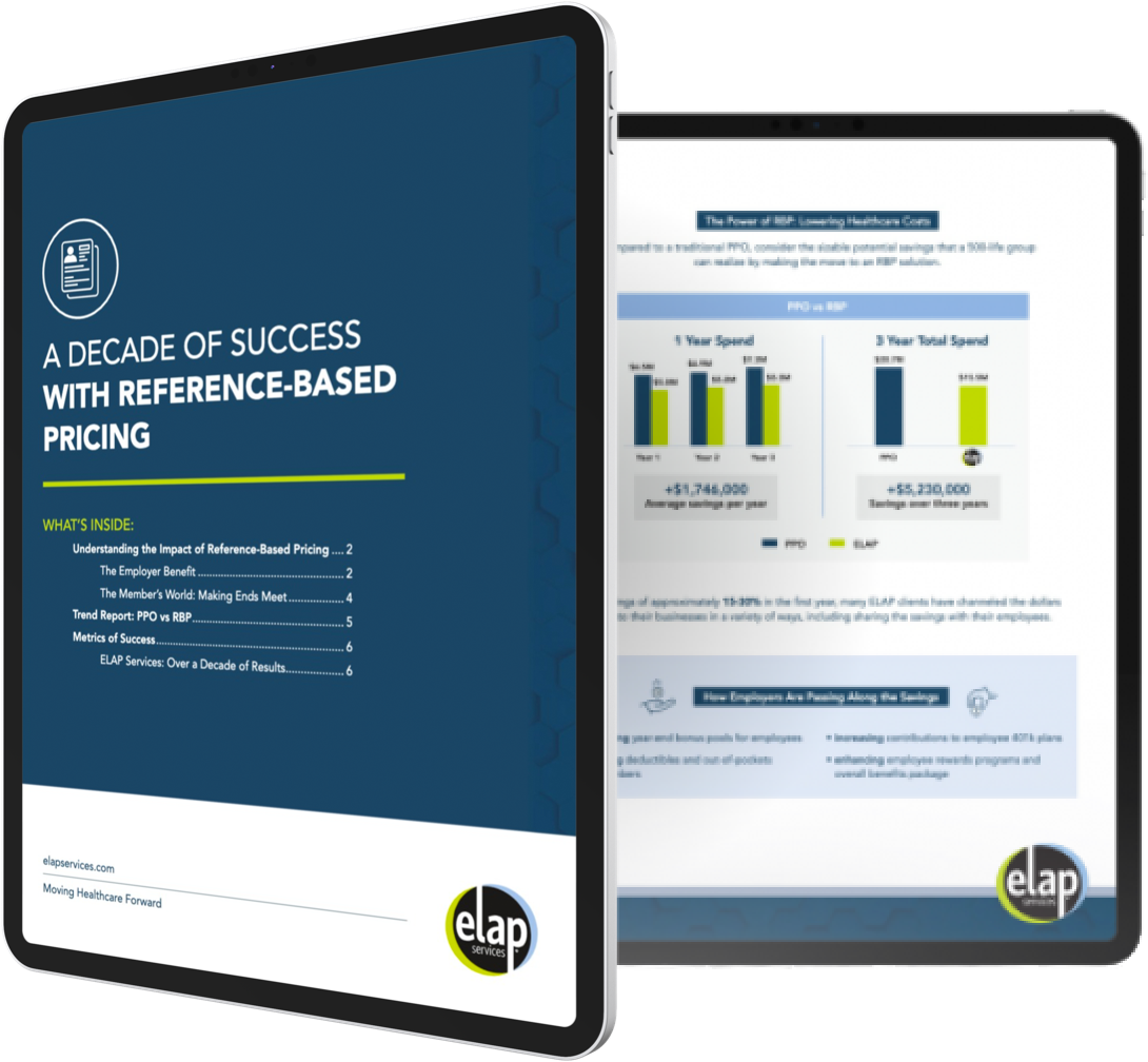 ELAP Reference Based Pricing &amp; Healthcare Cost